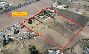 TERRENO  EN VENTA  AUTOPISTA ATLACOMULCO-TOLUCA
