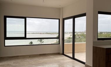 Penthouse en venta frente al mar de Telchac Yucatán