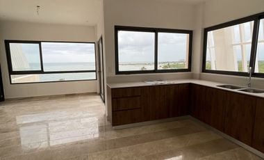 Penthouse en venta frente al mar de Telchac Yucatán