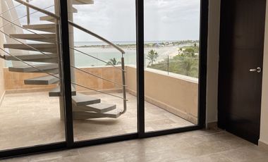 Penthouse en venta frente al mar de Telchac Yucatán
