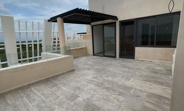 Penthouse en venta frente al mar de Telchac Yucatán