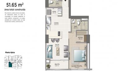 Venta apto Poblado Medellín La Riviere - Cesión Derechos