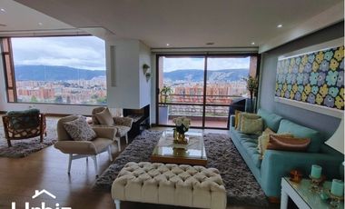 Venta de Apartamento de 225m con vista panoramica del norte de Bogota