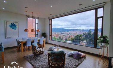 Venta de Apartamento de 225m con vista panoramica del norte de Bogota