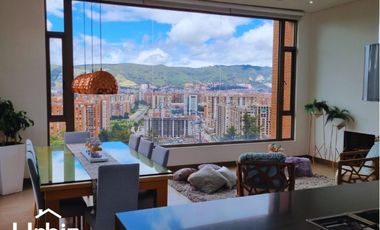 Venta de Apartamento de 225m con vista panoramica del norte de Bogota