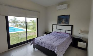 Impecable casa al agua en San Benito! Alquiler temporario