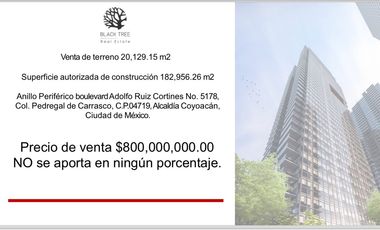 GRAN TERRENO EN PERIFERICO SUR
