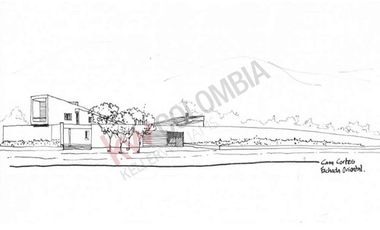 En Arriendo casa campestre en condominio, vereda la Balsa Chía Cundinamarca