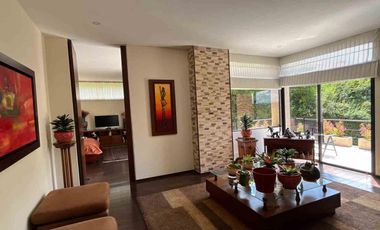 Casa campestre con vista panorámica en Chuntame, Cajicá