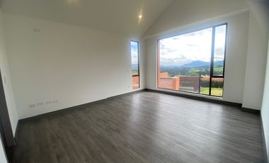 Arriendo - Casa Campestre Para Estrenar En Macadamia, La Calera