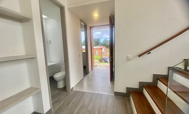 Arriendo - Casa Campestre Para Estrenar En Macadamia, La Calera
