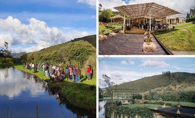 VENDO HOTEL CAMPESTRE LA CALERA, CUNDINAMARCA, COLOMBIA.