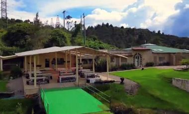 VENDO HOTEL CAMPESTRE LA CALERA, CUNDINAMARCA, COLOMBIA.