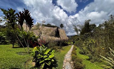 EN VENTA FINCA ECOTURISTICA EN VEREDA HOYA GRANDE, LA VEGA CUNDINAMARCA.