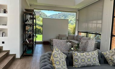 Espectacular Casa Campestre En Parque vivienda Teusaca