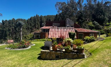 Casa Campestre En Parcelación Páramo Del Bosque, Via La Calera
