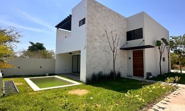 Casa nueva en venta en Paseo Country, Mérida, Yucatán
