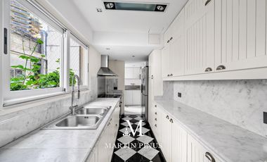 Recoleta ,4 ambientes   dependencia ,2 cocheras ,Seg 24 h. Terrazas, Parrilla.