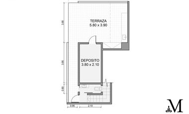 Recoleta ,4 ambientes   dependencia ,2 cocheras ,Seg 24 h. Terrazas, Parrilla.
