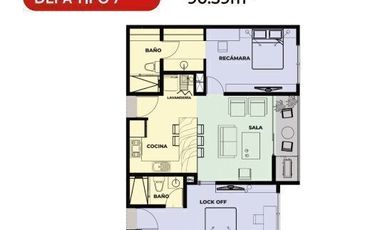 DEPARTAMENTO VENTA BARRIO VERGEL, 100 m2, CENTRO DE MONTERREY