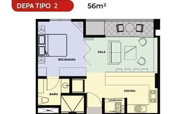 DEPARTAMENTO VENTA BARRIO VERGEL, 100 m2, CENTRO DE MONTERREY