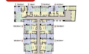 DEPARTAMENTO VENTA BARRIO VERGEL, 100 m2, CENTRO DE MONTERREY