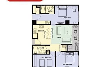 DEPARTAMENTO VENTA BARRIO VERGEL, 100 m2, CENTRO DE MONTERREY