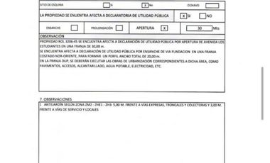 Gran Terreno ideal para desarrollar proyecto en sector Portal de la Frontera