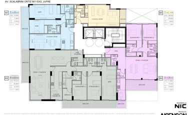Nic District  - Proyecto Aisenson - 4 ambientes c/dependencia - Entrega septiembre 2027