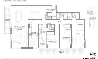 Nic District  - Proyecto Aisenson - 4 ambientes c/dependencia - Entrega septiembre 2027