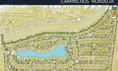 Terreno en venta en esquina Carpinchos Nordelta