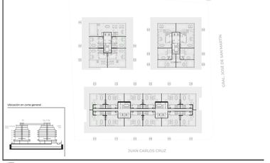 Departamento 3 Ambientes en Vicente López Río Amplia vista