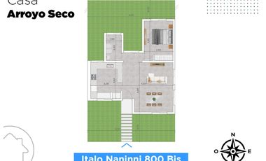 Casa en Arroyo Seco cercana a Autopista Rosario Buenos Aires