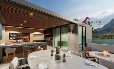 Almena II, Valle Poniente -CASA EN VENTA FRACCIONAMIENTO PRIVADO, SANTA CATARINA