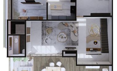 PREVENTA DE DEPARTAMENTO PENTHOUSE EN JILOTZINGO