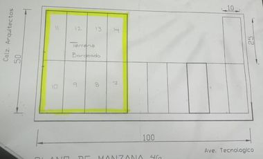 Terreno en Renta Paseo del Tecnológico Torreón Coahuila