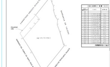 Terreno en venta de 43.06 has aprox carretera Nacional Amozoc-Teziutlán, Acajete