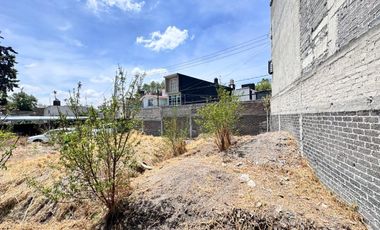 TERRENO EN VENTA EN EL PUEBLO TETELPAN ALVARO OBREGON