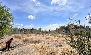 TERRENO EN VENTA EN EL PUEBLO TETELPAN ALVARO OBREGON