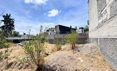 TERRENO EN VENTA EN EL PUEBLO TETELPAN ALVARO OBREGON