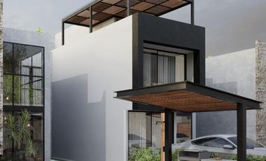 MODERNA CASA CON ALBERCA EN PRIVADA