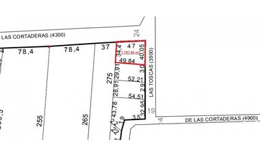 UNICA FRACCION ESQUINA C/ VIVIENDA Y LOCALES COMERCIALES