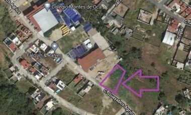 Terreno Urbano en Tzompantle Norte Cuernavaca - ROQ-1239-Tu