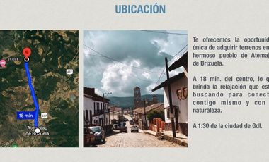 Terreno en preventa en Atemajac De Brizuela Valle de Los Reyes
