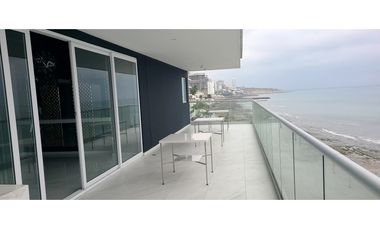 En venta departamento de lujo edificio Skorpios Manta Ecuador.