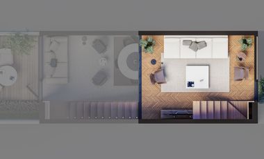 Preventa de Townhouse en Tlacotalpan, Roma Sur TH3