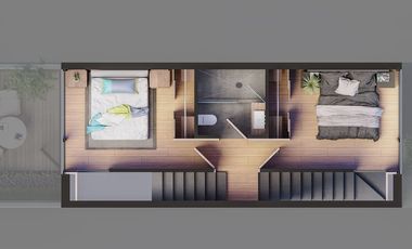 Preventa de Townhouse en Tlacotalpan, Roma Sur TH1
