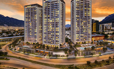 VENTA DE DEPARTAMENTOS EN TORRE WEST VALLE PONIENTE SANTA CATARINA