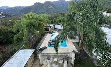 VENTA DE QUINTA/CASA EN CIENEGUILLA SANTIAGO NUEVO LEON