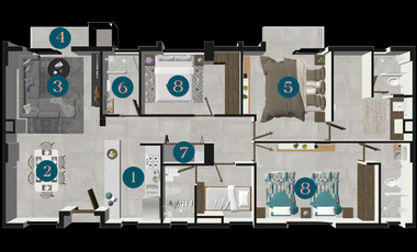 VENTA DE DEPARTAMENTOS VIA CORDILLERA ZONA VALLE PONIENTE